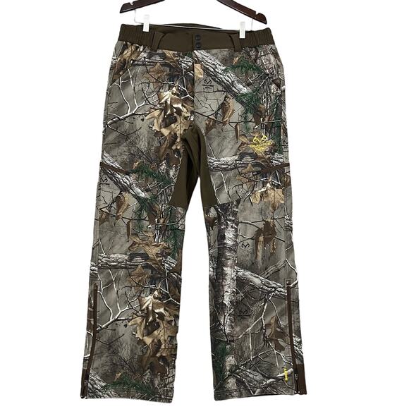 Real Tree Hunting Camouflage Pants Men Size Large - Picture 1 of 9